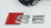 Audi S5 Metal 3M 3D Bagaj Logo Orjinal ürün - 4