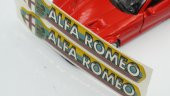 Alfa Romeo Logo Damla Silikon Torpido Çamurluk Yanı Sticker thumbnail 5