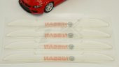 Nissan Logo Kapı Kenarı Koruma Şeffaf Kauçuk 3M Band New Style - 6
