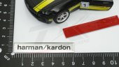 Harman Kordon Hoparlör Krom Metal 3M Logo Amblem 2 Li Set - 6
