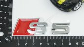 Audi S5 Metal 3M 3D Bagaj Logo Orjinal ürün - 6