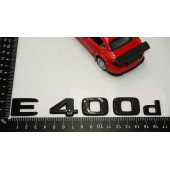 E 400d Bagaj Parlak Siyah ABS 3M 3D Yazı Logo thumbnail 5