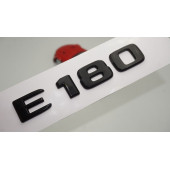 E 180 Bagaj Parlak Siyah ABS 3M 3D Yazı Logo - 1