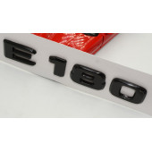E 180 Bagaj Parlak Siyah ABS 3M 3D Yazı Logo - 4