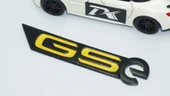 DK Tuning Opel Astra GSE Bagaj Siyah ABS 3M 3D Yazı Logo Amblem - 4