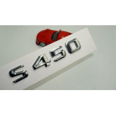 S450 Bagaj Krom Metal 3M 3D Yazı Logo - 1