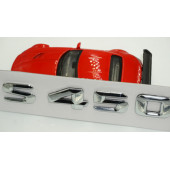 S450 Bagaj Krom Metal 3M 3D Yazı Logo - 4