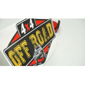 Arazi Aracı Off Road 4x4 Kaput Bagaj Sticker thumbnail 1