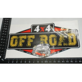 Arazi Aracı Off Road 4x4 Kaput Bagaj Sticker thumbnail 4