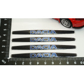 Dacia Logo Kapı Kolu 4 Lü Damla Desen Sticker Set - 4