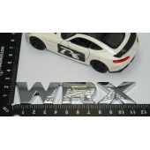 DK Subaru WRX Krom Metal 3M 3D Bagaj Yazı Logo Orjinal Ürün - 4