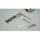 DK Subaru WRX Krom Metal Ön Panjur Vidalı Yazı Logo Orjinal Ürün thumbnail 2