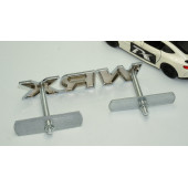 DK Subaru WRX Krom Metal Ön Panjur Vidalı Yazı Logo Orjinal Ürün thumbnail 4