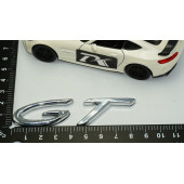 DK Porsche GT Krom Metal Bagaj Logo Orjinal Ürün - 4