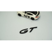 DK Porsche GT Siyah Metal Bagaj Logo Orjinal Ürün - 2