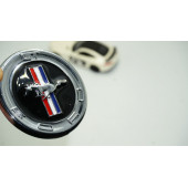 DK Ford Mustang 2.3T GT500 Krom Metal Bagaj Logo Arma Amblem thumbnail 1
