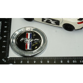DK Ford Mustang 2.3T GT500 Krom Metal Bagaj Logo Arma Amblem thumbnail 5