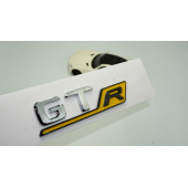 DK Benz GT R Sarı Krom Abs 3m 3d Bagaj Logo Amblem - 1