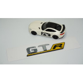 DK Benz GT R Sarı Krom Abs 3m 3d Bagaj Logo Amblem - 2