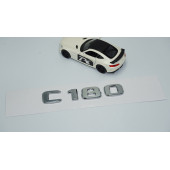 DK Tuning Benz C180 Bagaj Krom ABS 3M 3D Yazı Logo thumbnail 2