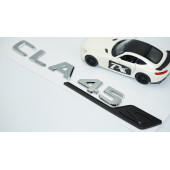 DK Tuning Benz CLA 45S Bagaj Krom Siyah ABS 3M 3D Yazı Logo - 3