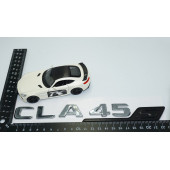 DK Tuning Benz CLA 45S Bagaj Krom Siyah ABS 3M 3D Yazı Logo - 4