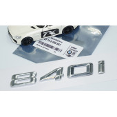 DK Tuning 840i Bagaj Krom Metal 3M 3D Yazı Logo Bmw İle Uyumlu thumbnail 5