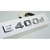 DK Tuning E400d Bagaj Krom ABS 3M 3D Yazı Logo Benz İle Uyumlu - 1