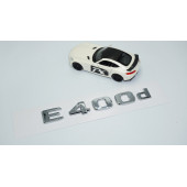 DK Tuning E400d Bagaj Krom ABS 3M 3D Yazı Logo Benz İle Uyumlu - 2