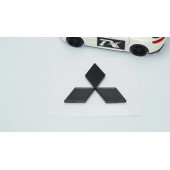 DK Tuning Bagaj Siyah ABS 3M 3D Yazı Logo Mitsubishi İle Uyumlu - 2