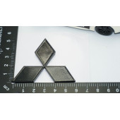DK Tuning Bagaj Siyah ABS 3M 3D Yazı Logo Mitsubishi İle Uyumlu - 4