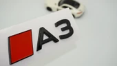 DK Tuning A3 2025+ Bagaj Kırmızı Siyah 3M Yazı Logo Audi İle Uyumlu - 1