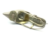 Feles Taş Toka Detaylı Arkası Açık Stiletto Kadın Topuklu Ayakkabı thumbnail 8