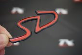 Mini Cooper SD F55 F56 JCW Krom Metal Bagaj Logo 3M 3D - 1