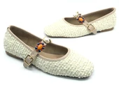 Feles İnci Toka Detaylı Kadın Babet Ayakkabı thumbnail 13