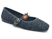 Feles İnci Toka Detaylı Kadın Babet Ayakkabı thumbnail 8