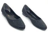 Feles Taş Detaylı Kadın Babet Ayakkabı thumbnail 2