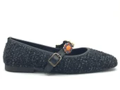 Feles İnci Toka Detaylı Kadın Babet Ayakkabı thumbnail 5