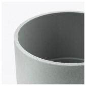 IKEA NYPON GRİ SAKSI PLASTİK 12 CM İÇ DIŞ MEKAN İÇİN UYGUN - 4