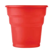 Piknik Davet Doğum Günü Ofis Catering Omeyva Sofra Seti - 25 Kişilik KırmızıTabak Bardak Çatal - 4