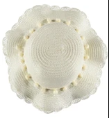 Armonia Tasarım Model Kız Çocuk Hasır Fötr Çanta Şapka Kombin Set 4/8 YAŞ - 5