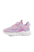 Ruffon Lila-Pembe Tekstil Kız Çocuk Spor Ayakkabı - 2