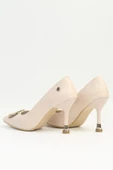Pierre Cardin Krem İnce Topuklu Kadın Abiye Ayakkabı thumbnail 3