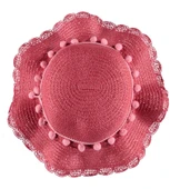 Armonia Tasarım Model Kız Çocuk Hasır Fötr Çanta Şapka Kombin Set 4/8 YAŞ - 11