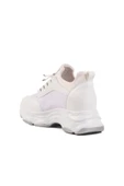 Aspor Beyaz Yüksek Taban Kadın Sneaker - 4