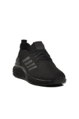 Walkway Siyah Hafif Triko Unisex Spor Ayakkabı - 3