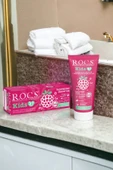 Rocs Kıds 3-7 Yaş Ahududu Smoothıe Tadında Florürsüz Diş Macunu 45 gr - 2