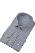Erkek Klasik Armürlü Uzun Kol Gömlek 3511 BGL-ST04404 thumbnail 10