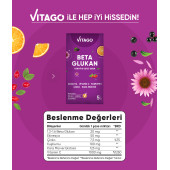 Vitago Beta Glukan,Karamürver,C Vitamini Efervesan Saşe - 3