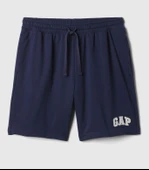 Gap V-Frch Ft Herıtage Logo Short Havlu Kumaş Şort Erkek Şort - 4